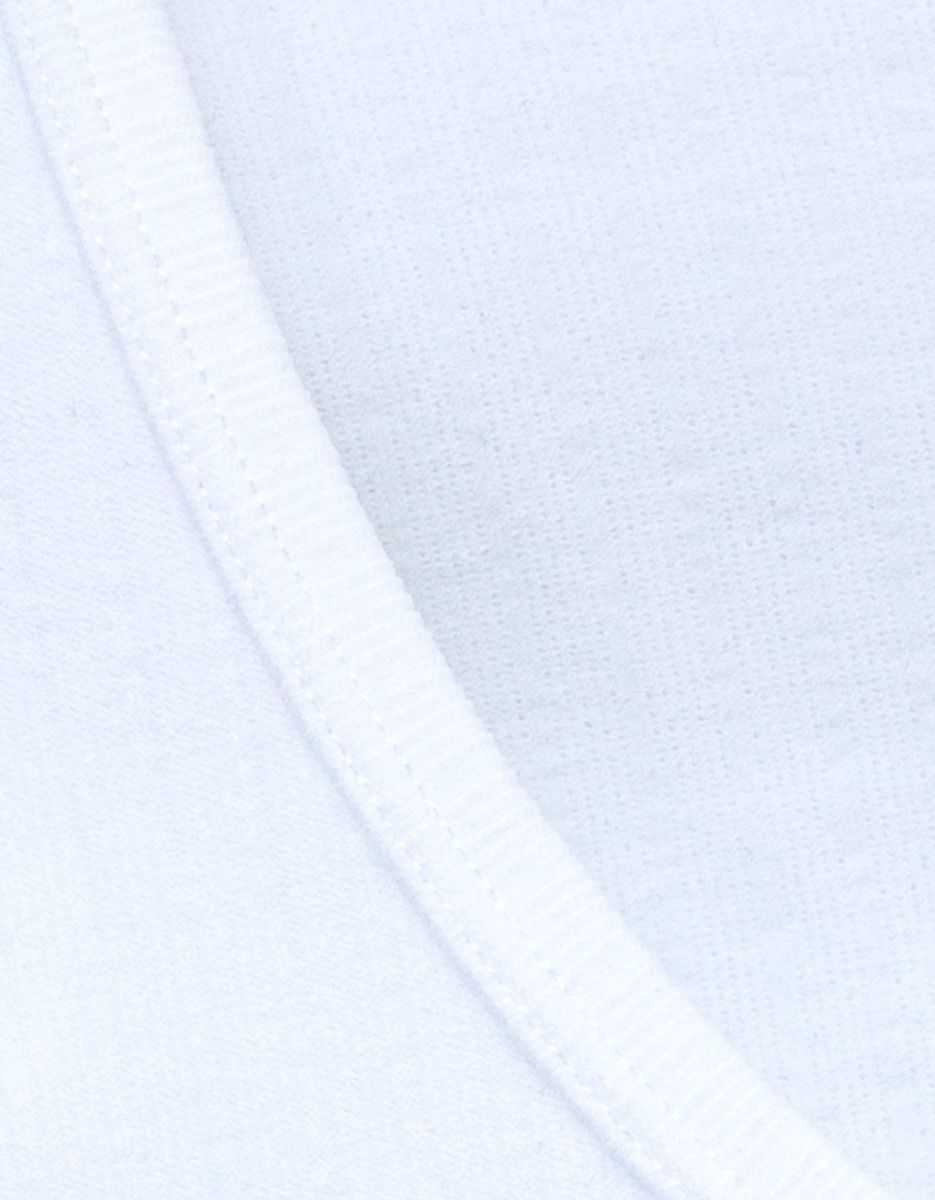 Ribbed Scoop Tee in White_3
