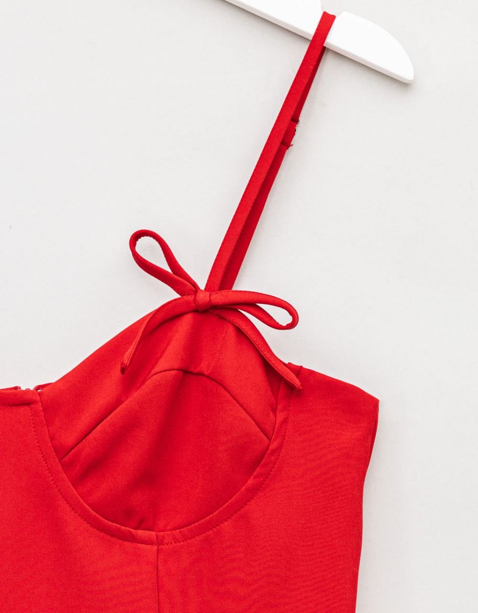 Rossa Bow Mini Dress_4