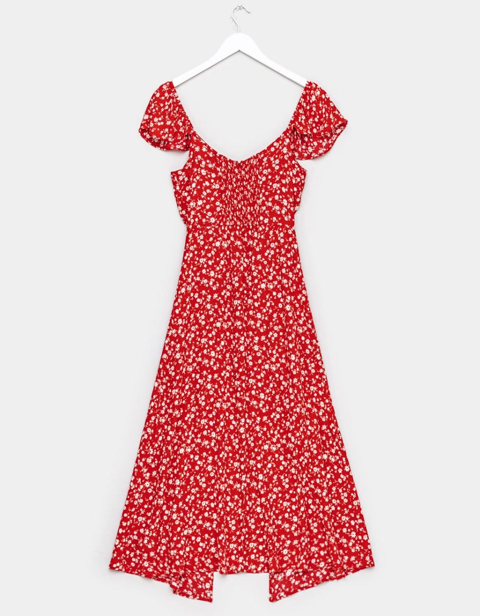 Rouge Ditsy Floral Midi_3