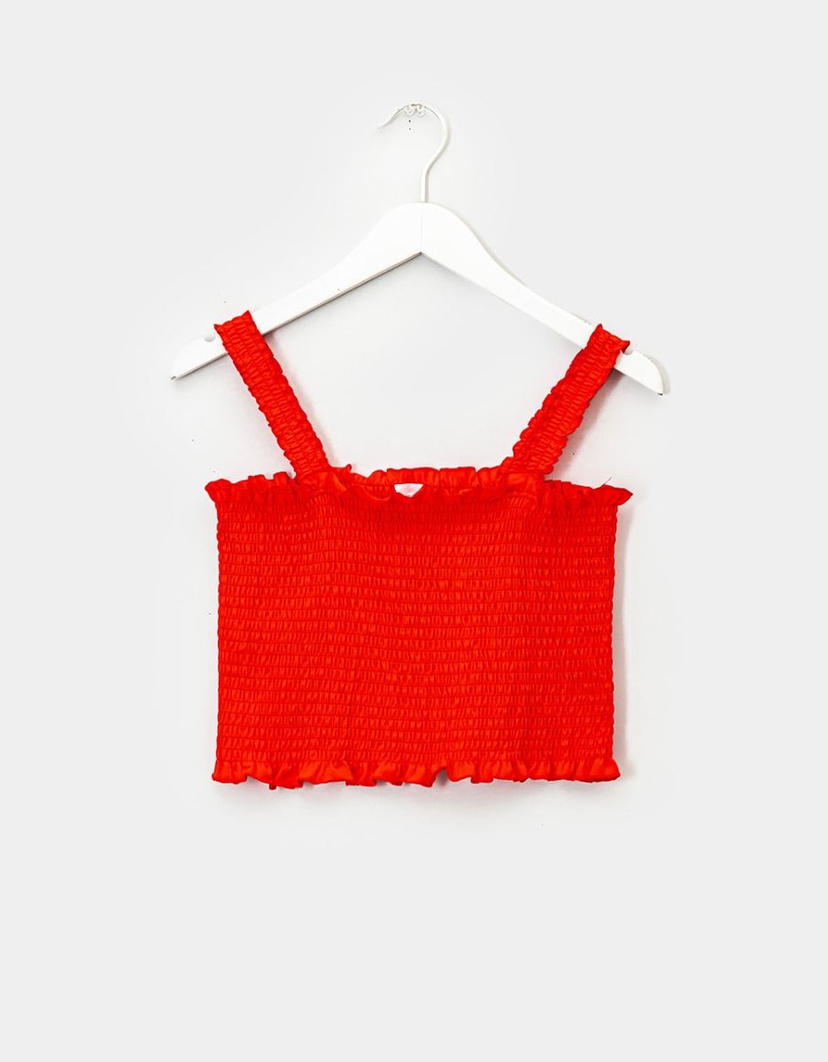Rouge Smocked Top_0