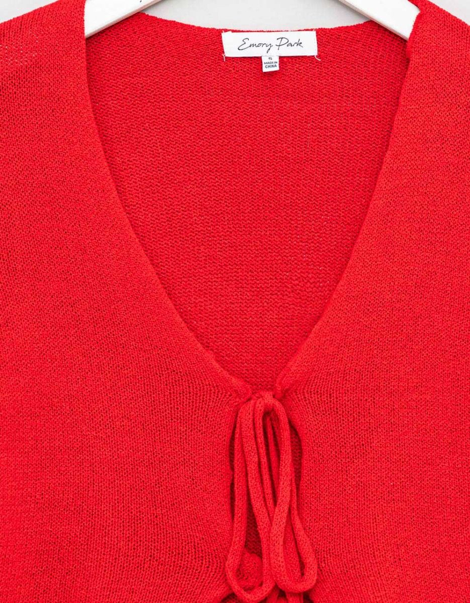 Rouge Tie Cardi_1