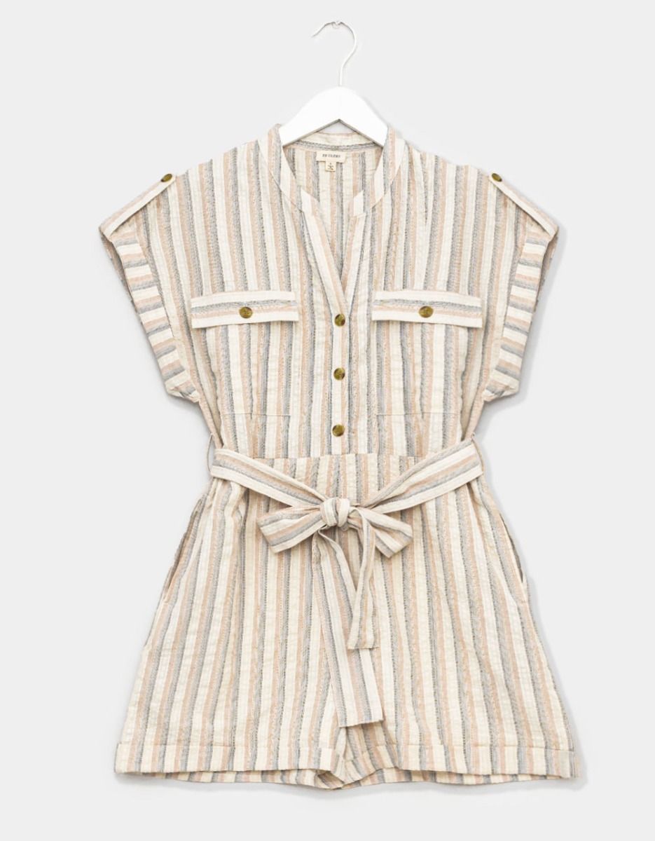 Sable Belted Romper_0