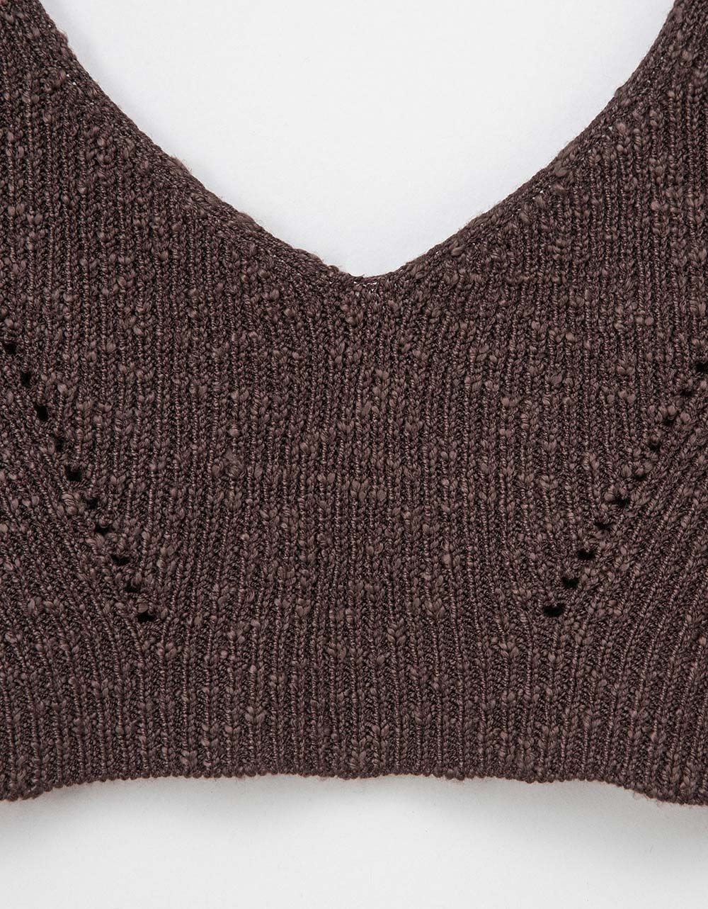 Sacha Knit Crop in Brown_2