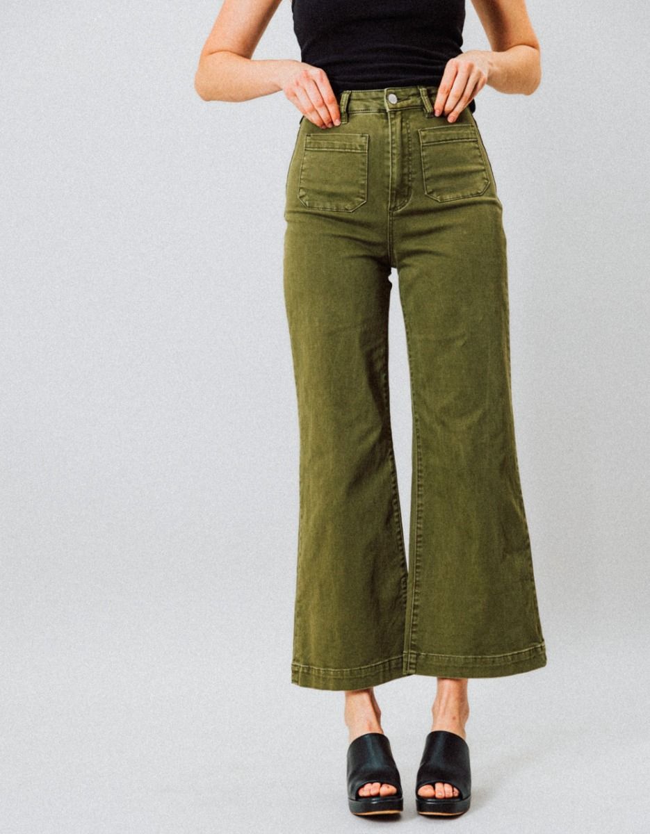 Sailor Jean in Army Green_3