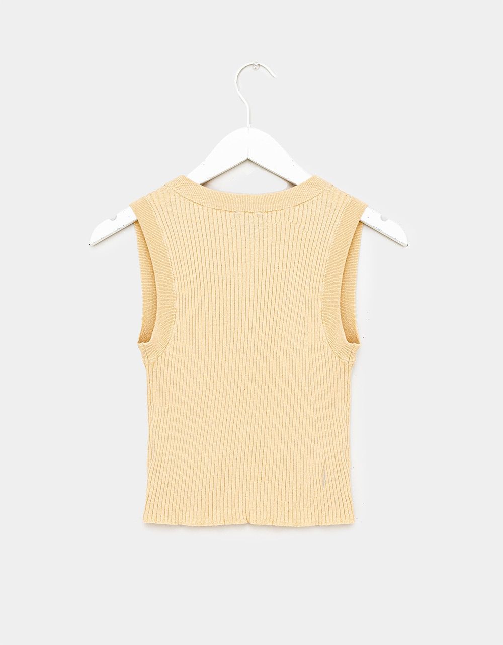 Salma Button Top in Oatmeal_4