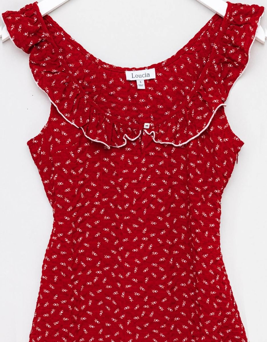 Sam Ruffle Neck Mini_1