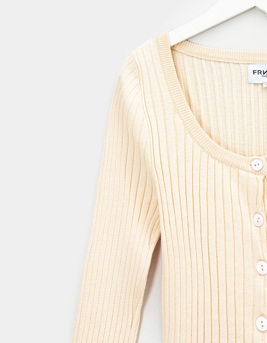 Samantha Knit Cardi in Cream_1