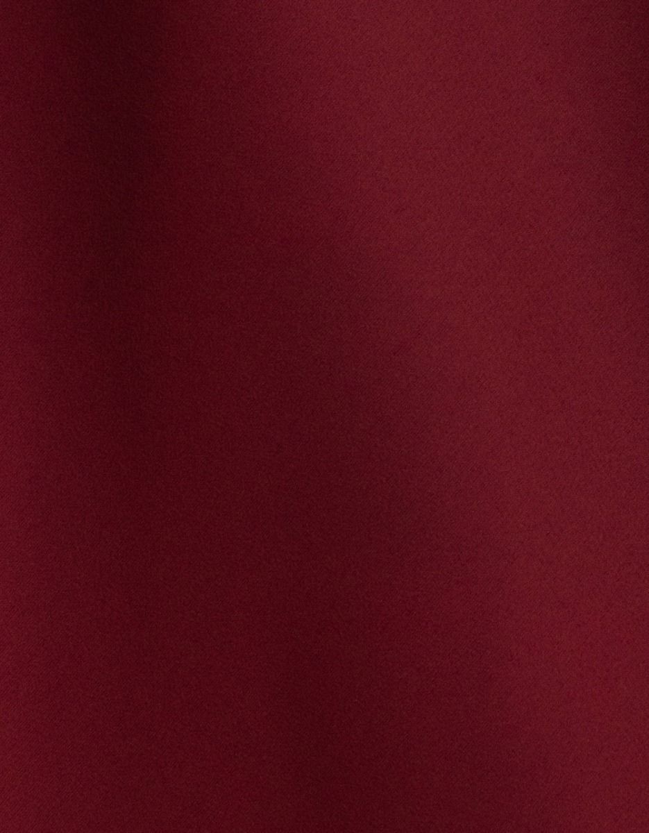 Sangria Satin Skirt_4