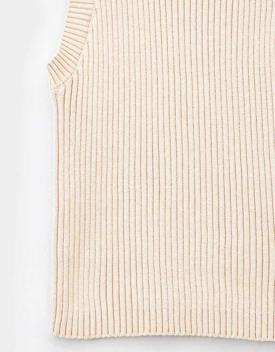 Sawyer Crop Knit in Bone_1
