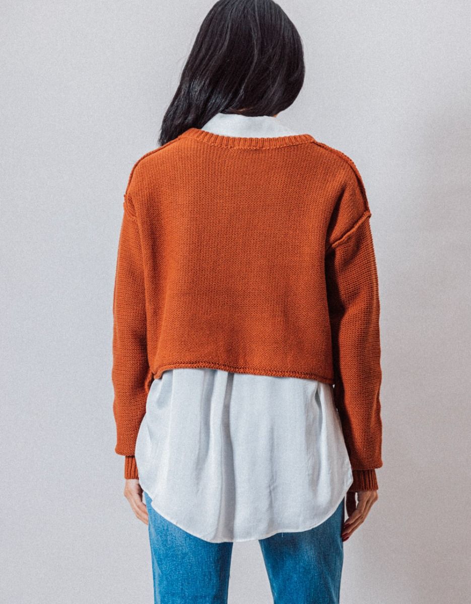 Seams Crew Sweater_4