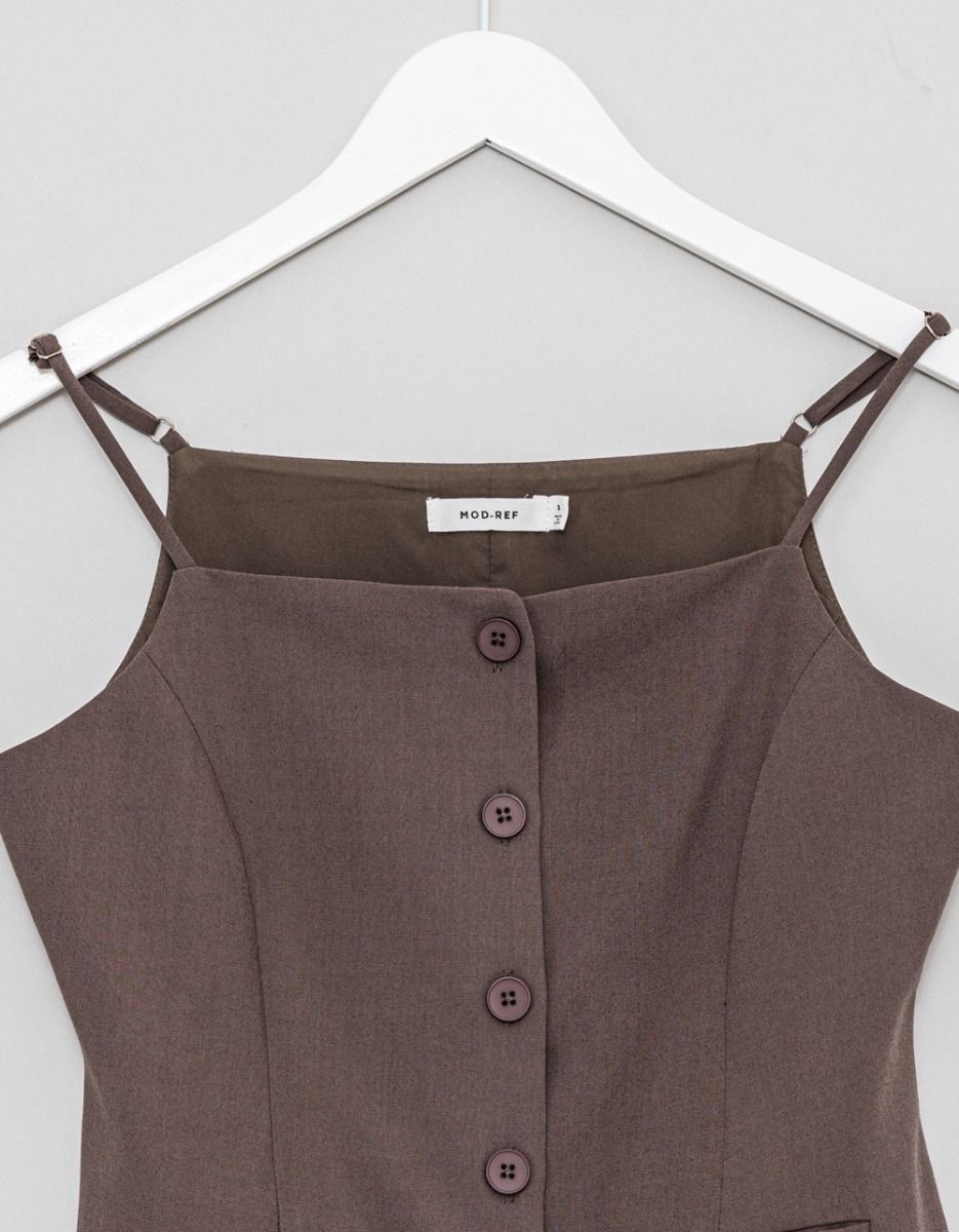 Selene Vest in Mocha_2