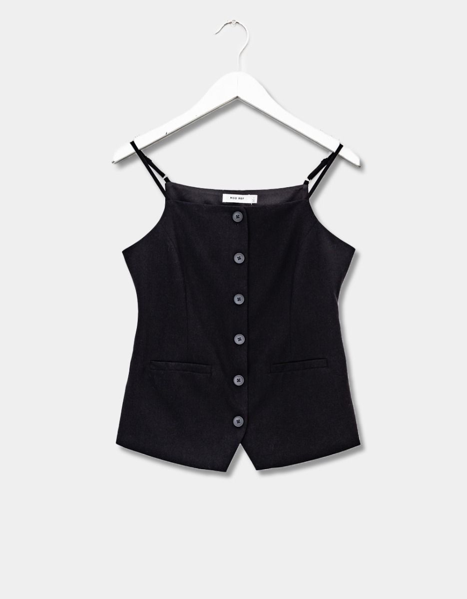 Selene Vest in Noir_0