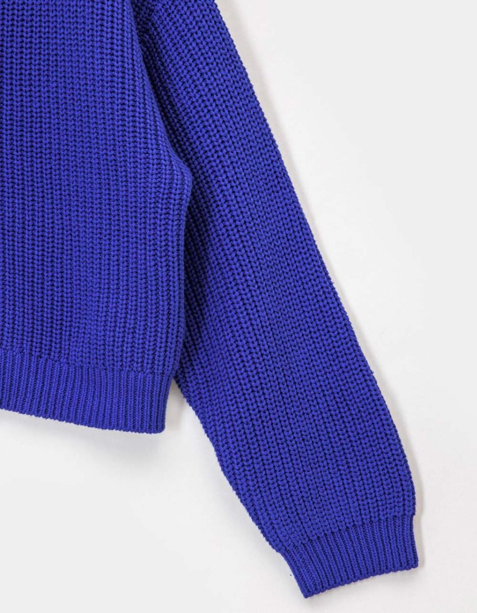 Slouch Sailor Cardigan in Blue_1