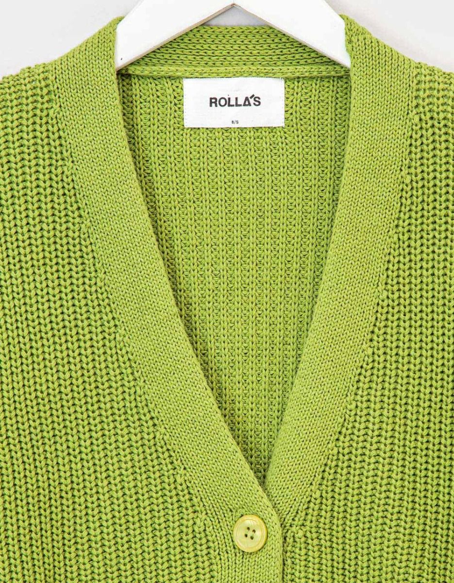 Sailor Slouch Cardigan in Green_2