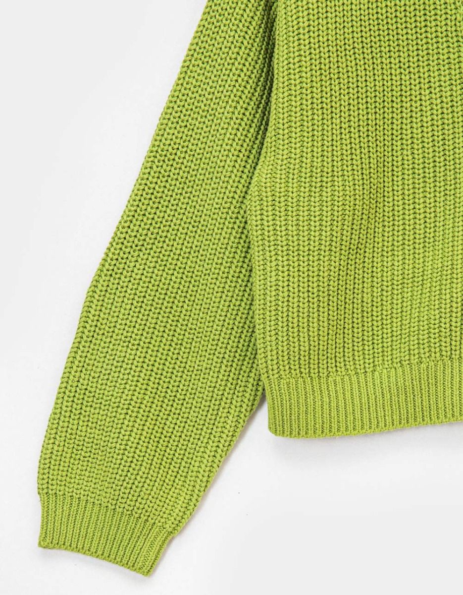 Sailor Slouch Cardigan in Green_1
