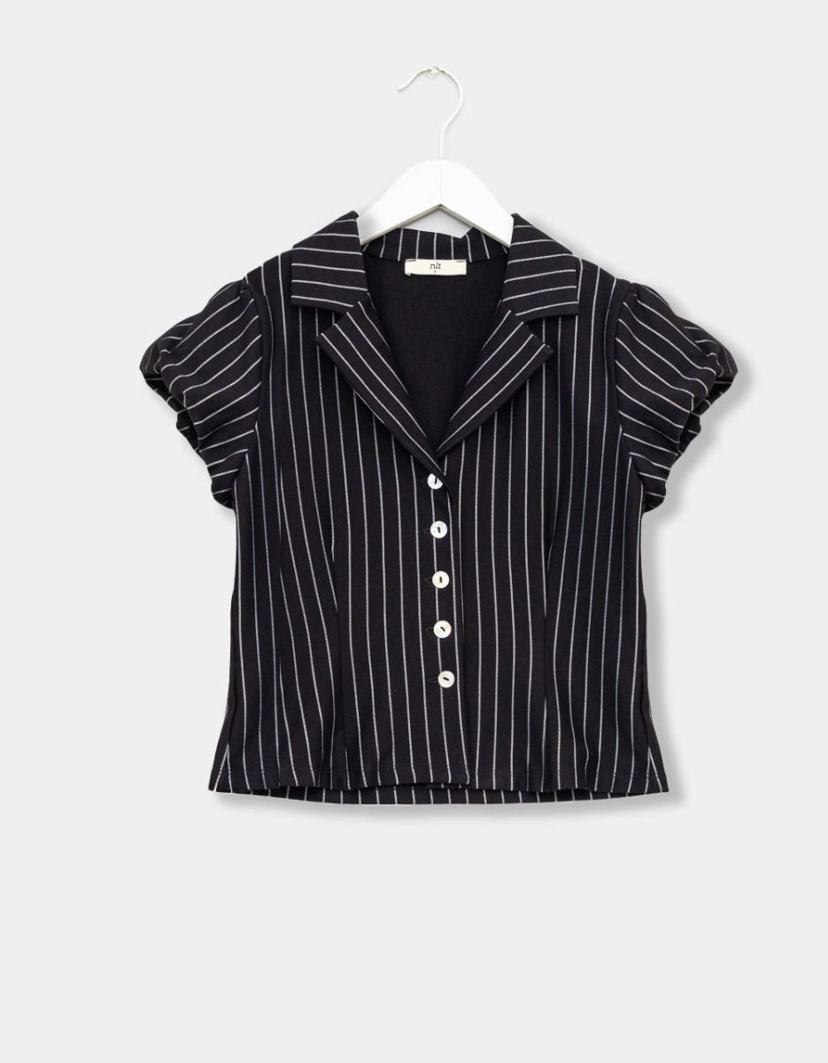 Soffio Pinstripe Top_0