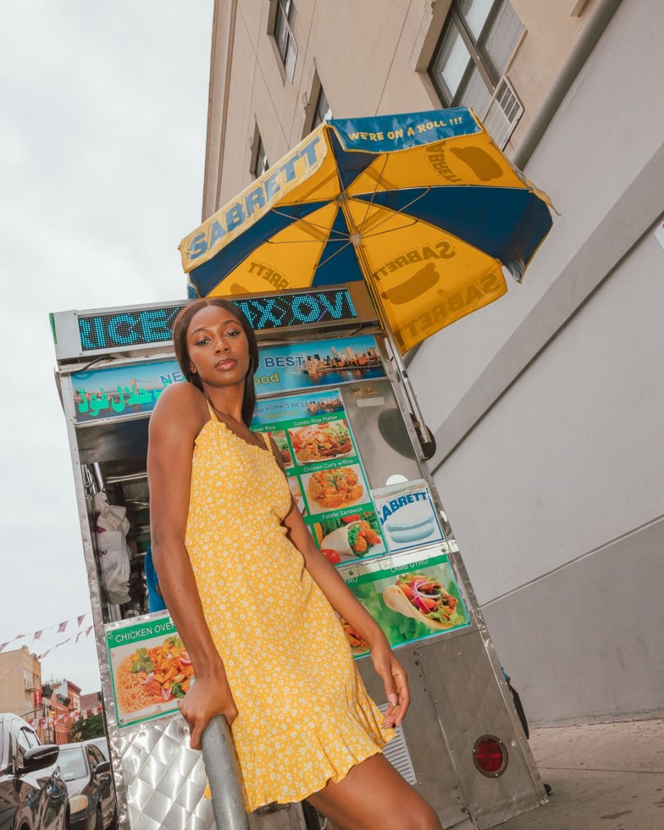 Star Floral Mini Dress_1