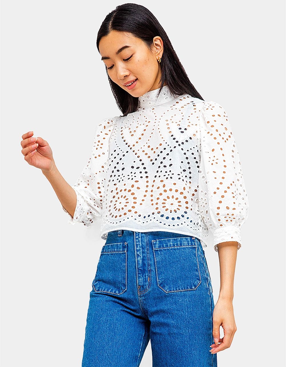 Stephanie Lace Blouse_2