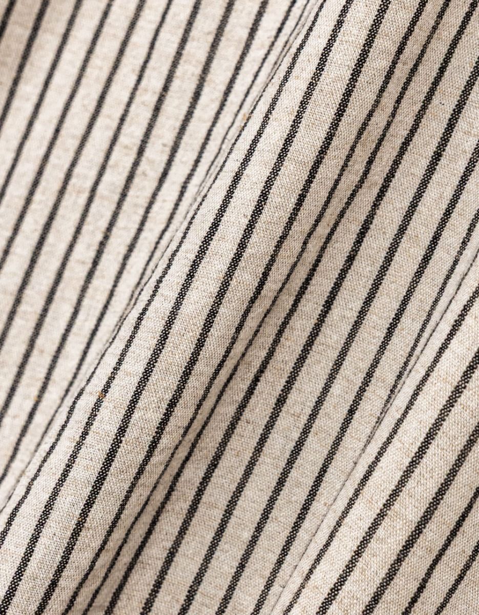 Stripe Button Skirt_3