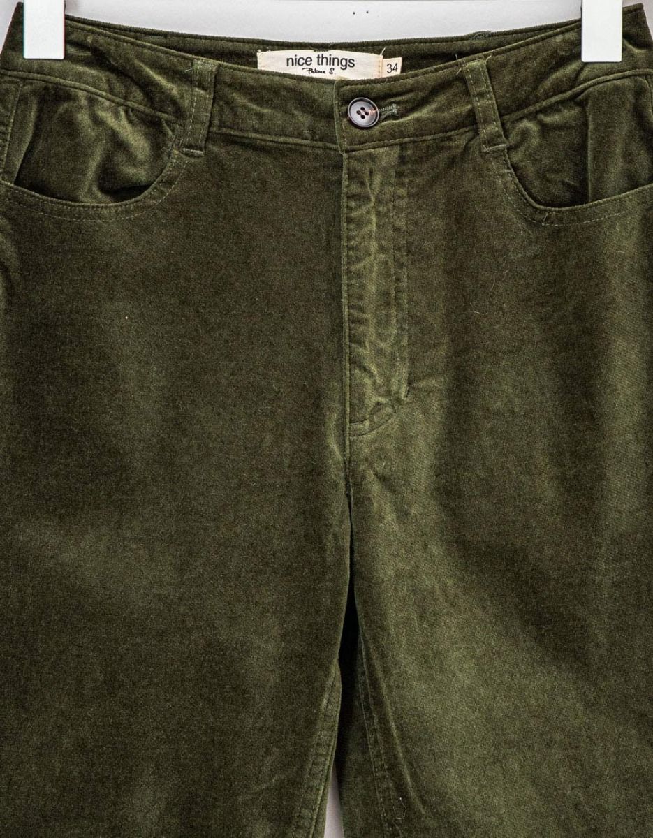 Suave Verde Wide Pants_6