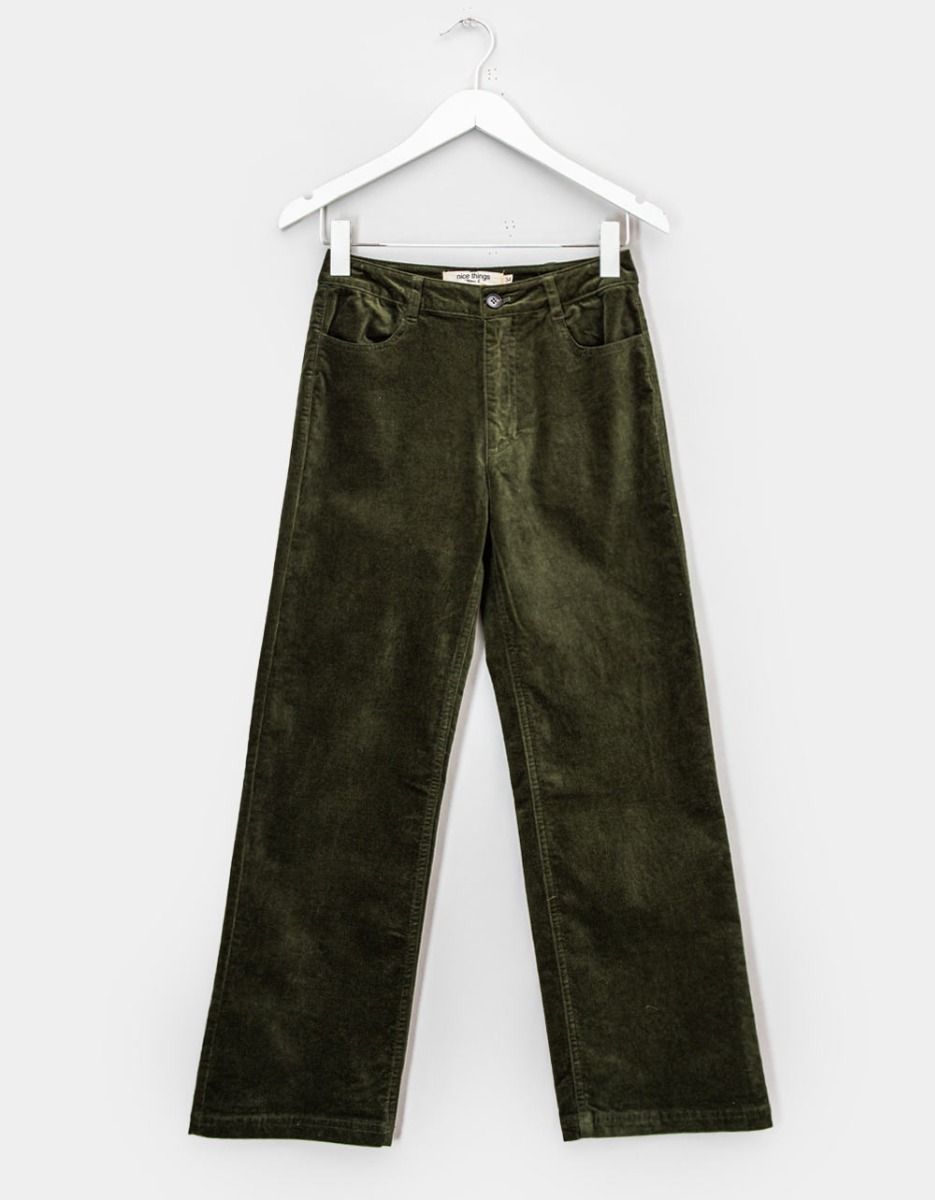 Suave Verde Wide Pants_0