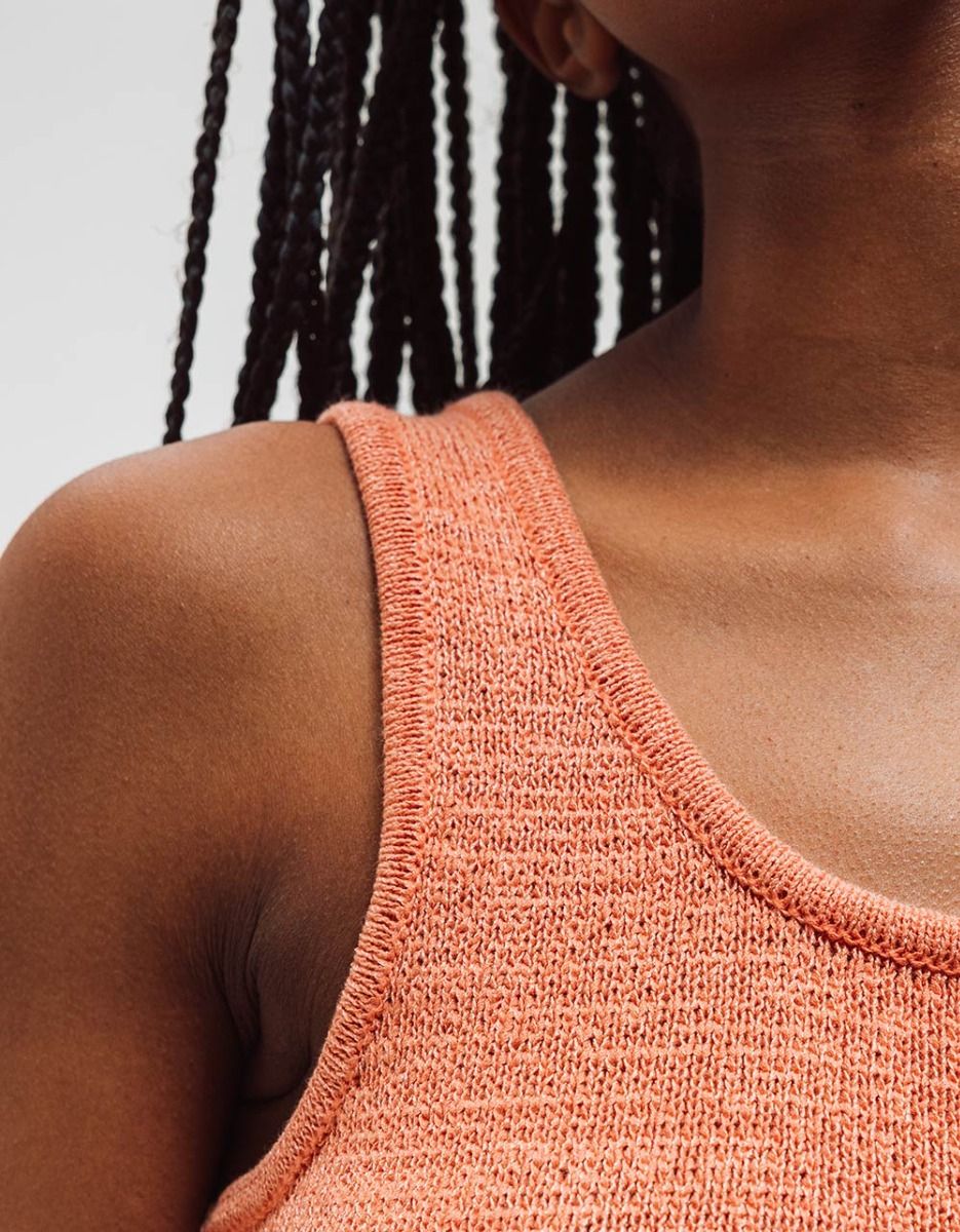 Sunny Knit Tank in Coral_1