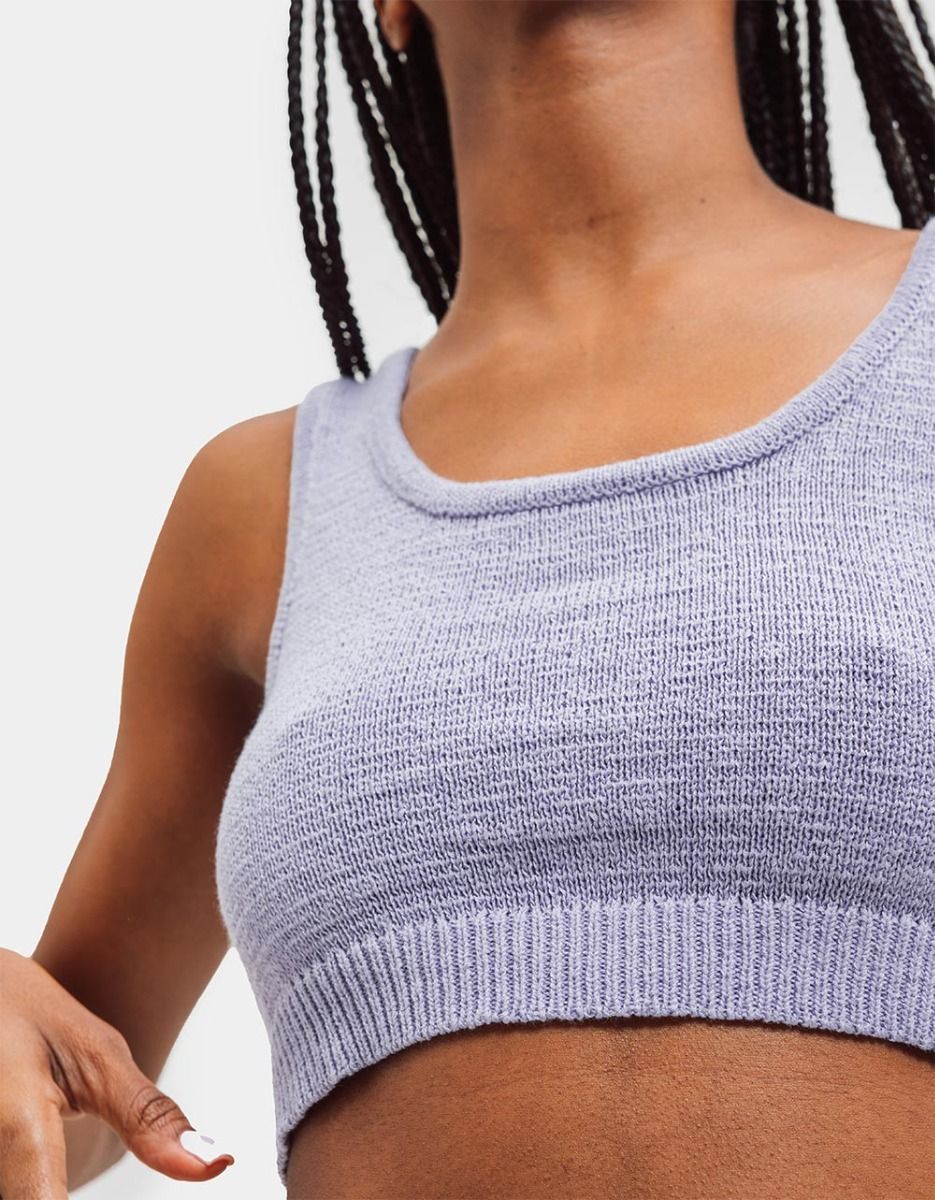 Sunny Knit Tank in Purple_3