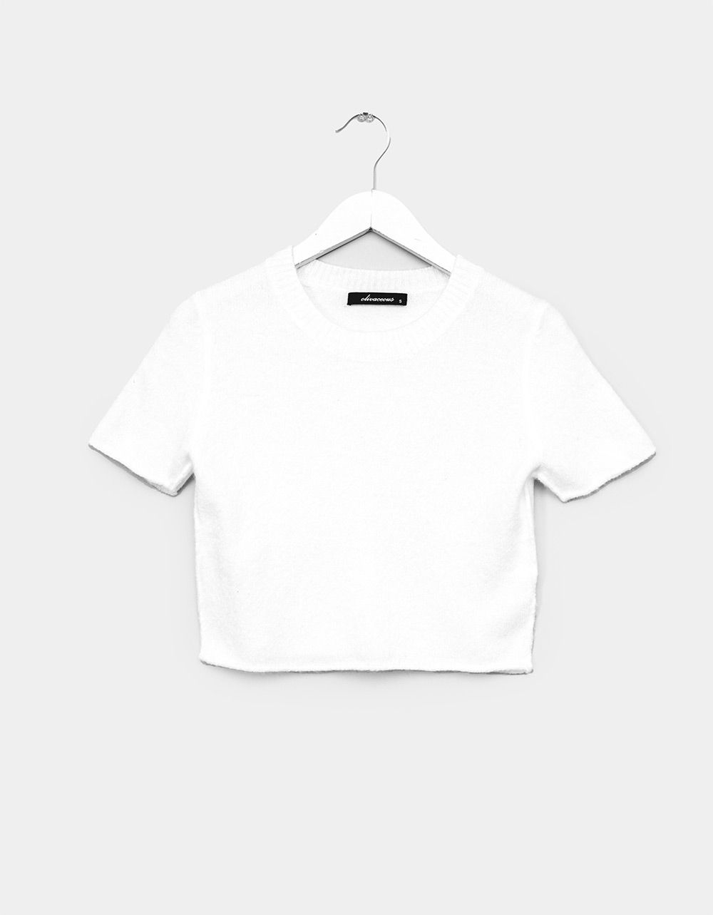 Sweater Tee in Ivory_0