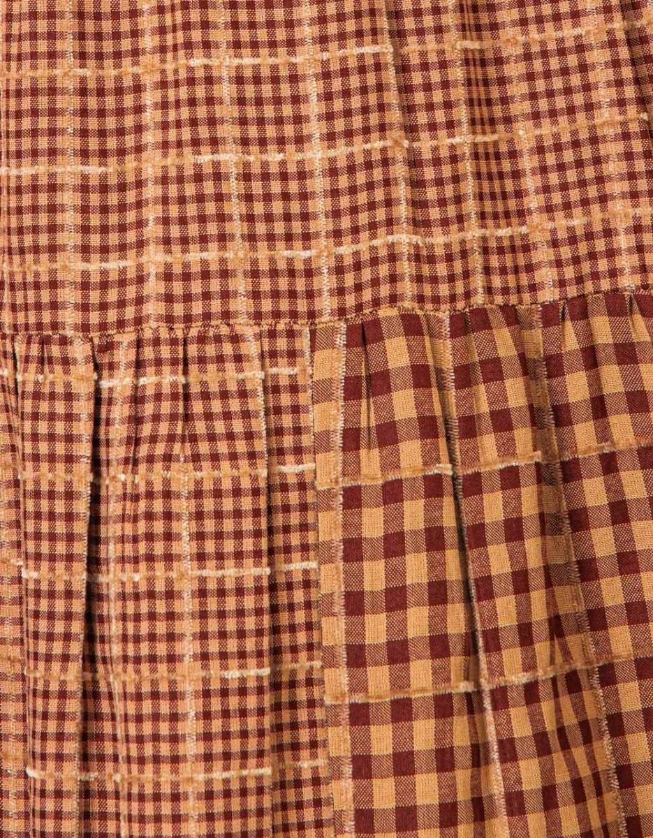 Teddy Patchwork Skirt_4