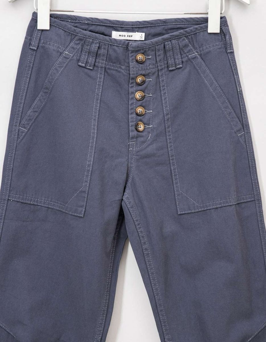 Tess Button Pants in Slate_1