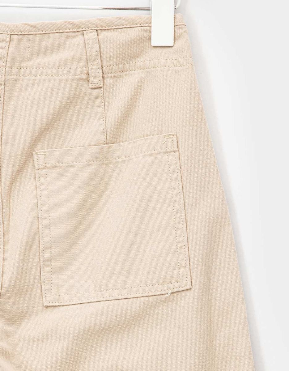 Tess Button Pants in Stone_5