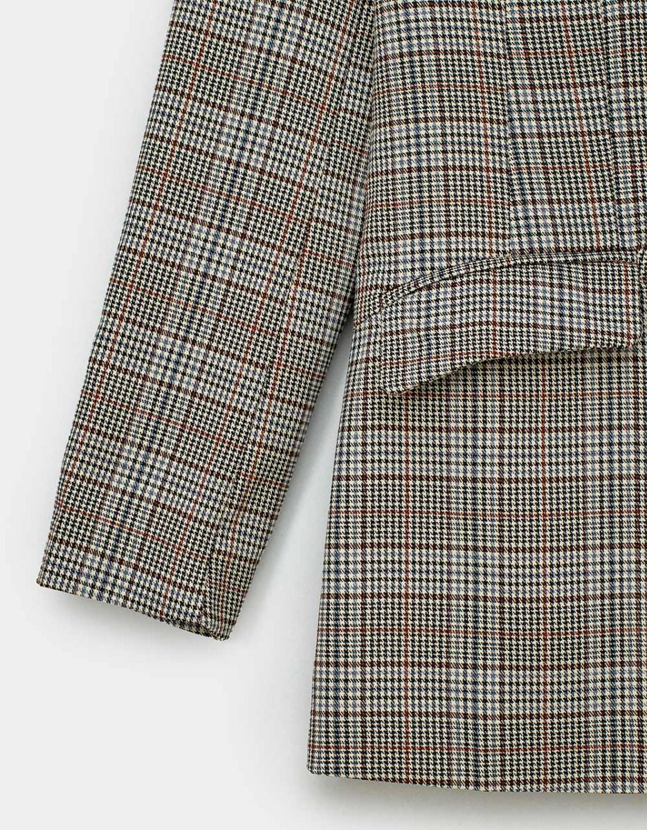 Tess Plaid Blazer_5