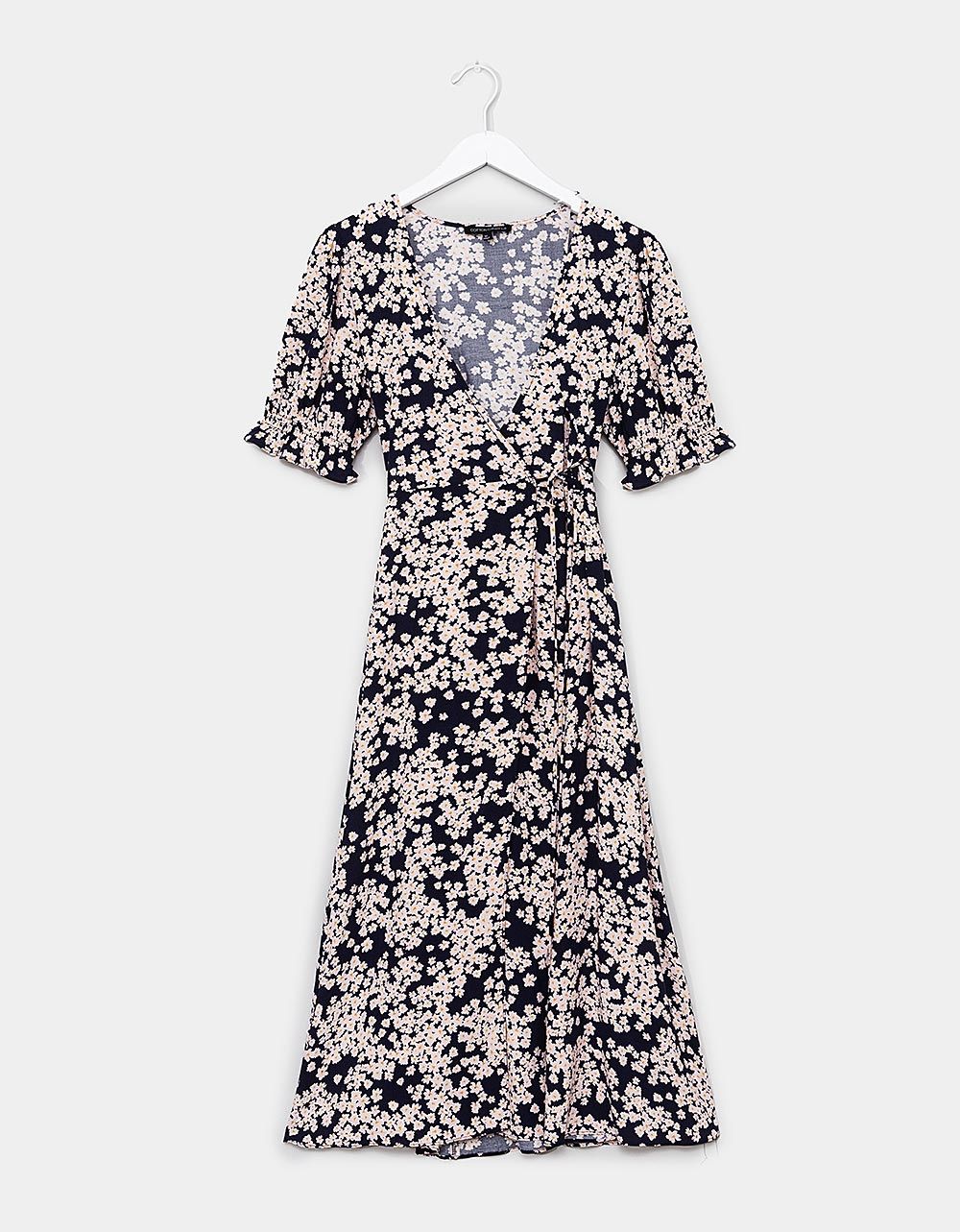 Leif Floral Wrap Dress_0