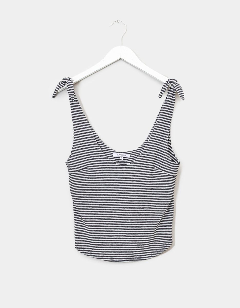 Tie Shoulder Tank_0
