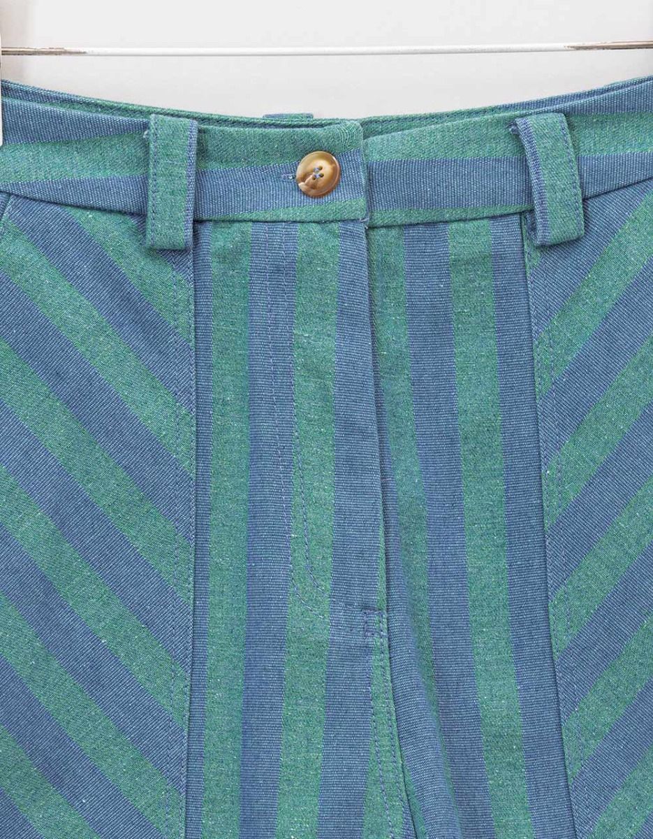 Tiffany Stripe Shorts_5