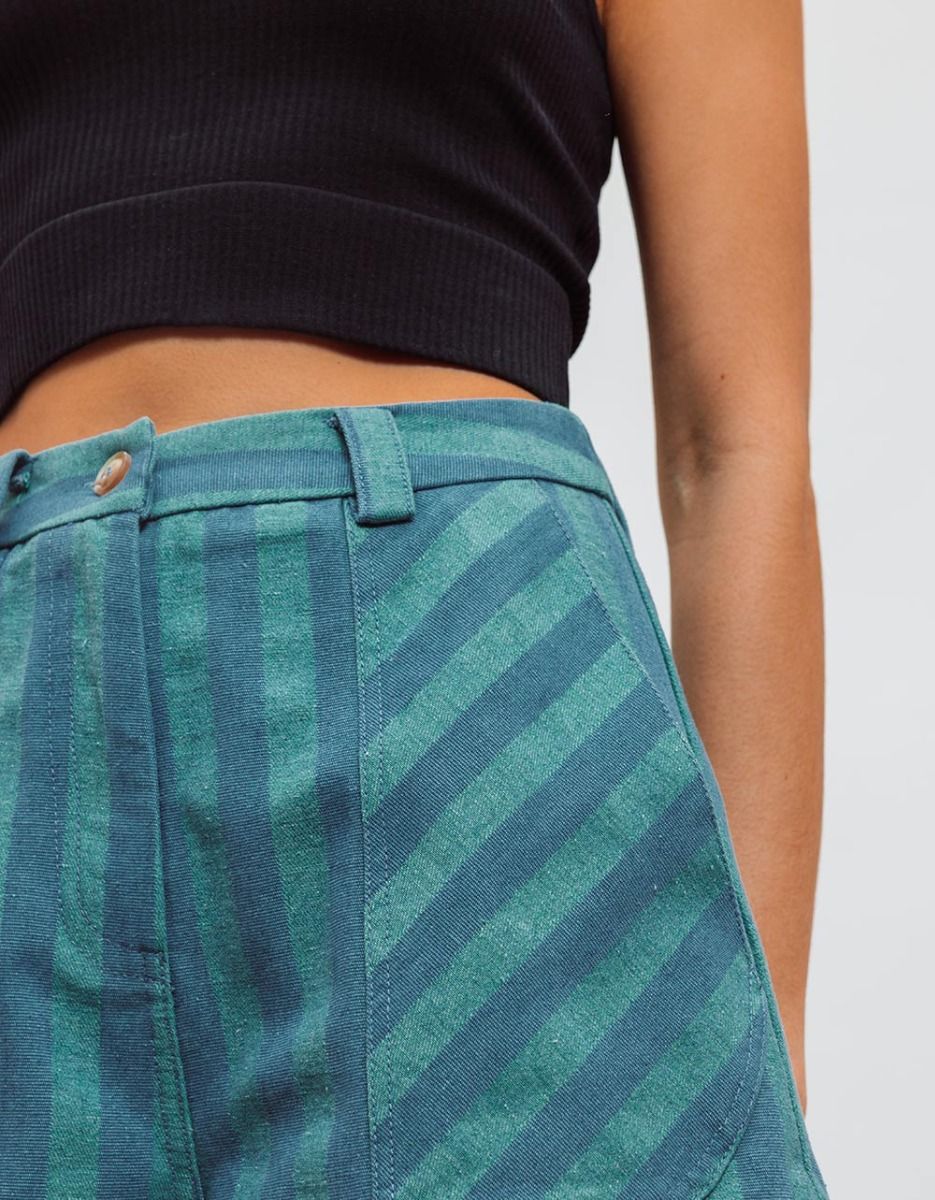Tiffany Stripe Shorts_3