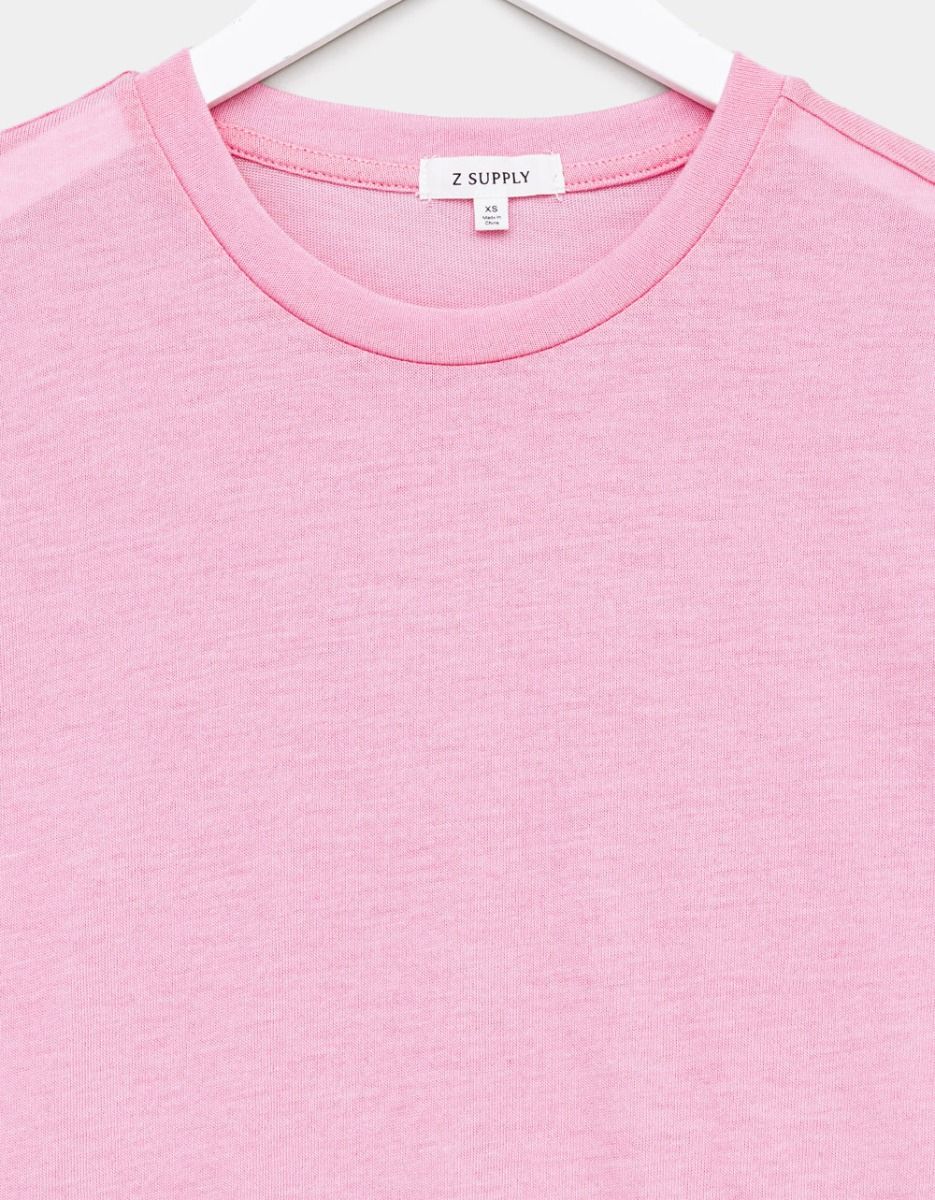 Tourist Tee in Pink Sunrise_2