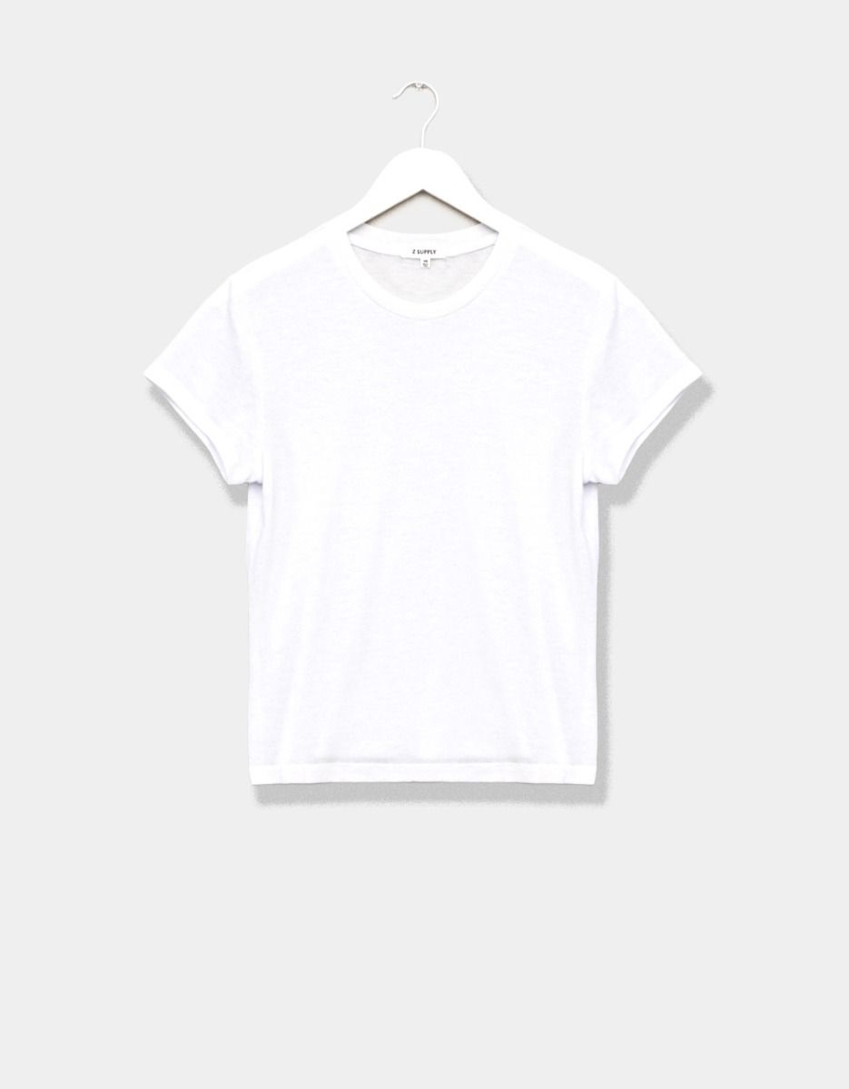 Tourist Tee in White_0
