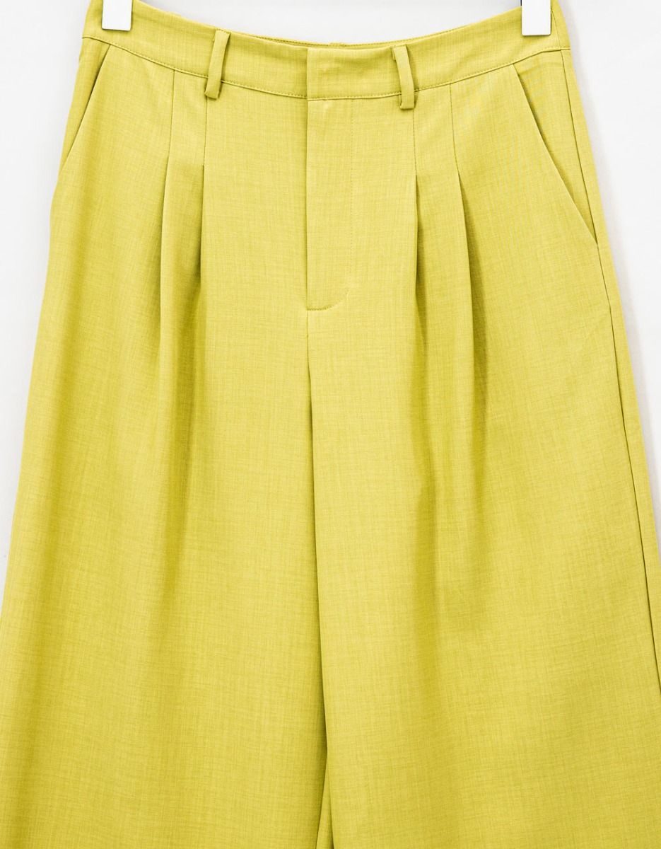 Tout Pleated Trousers in Sage_2