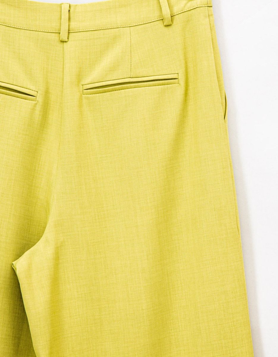 Tout Pleated Trousers in Sage_3
