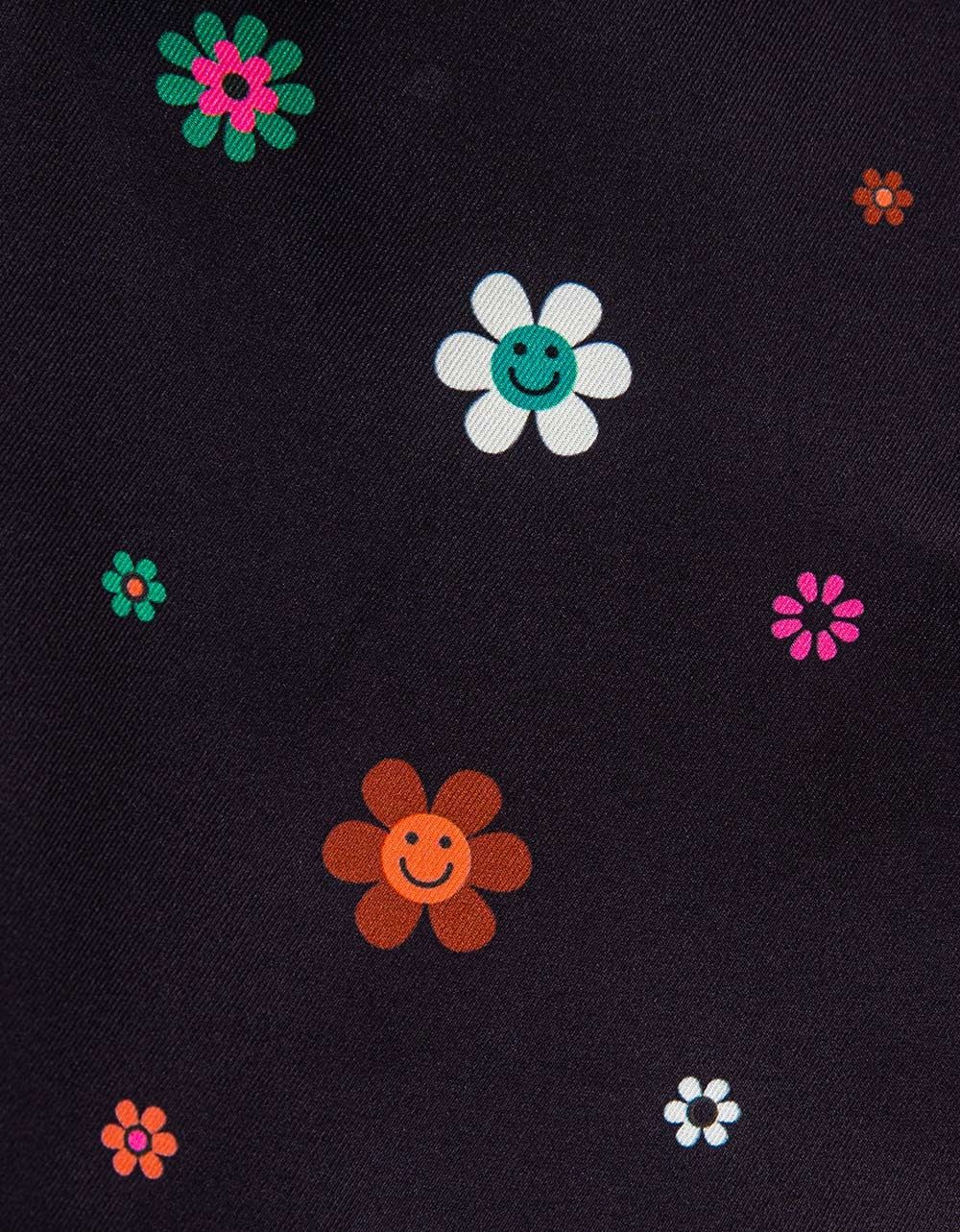 Trippy Print Tie Top_4