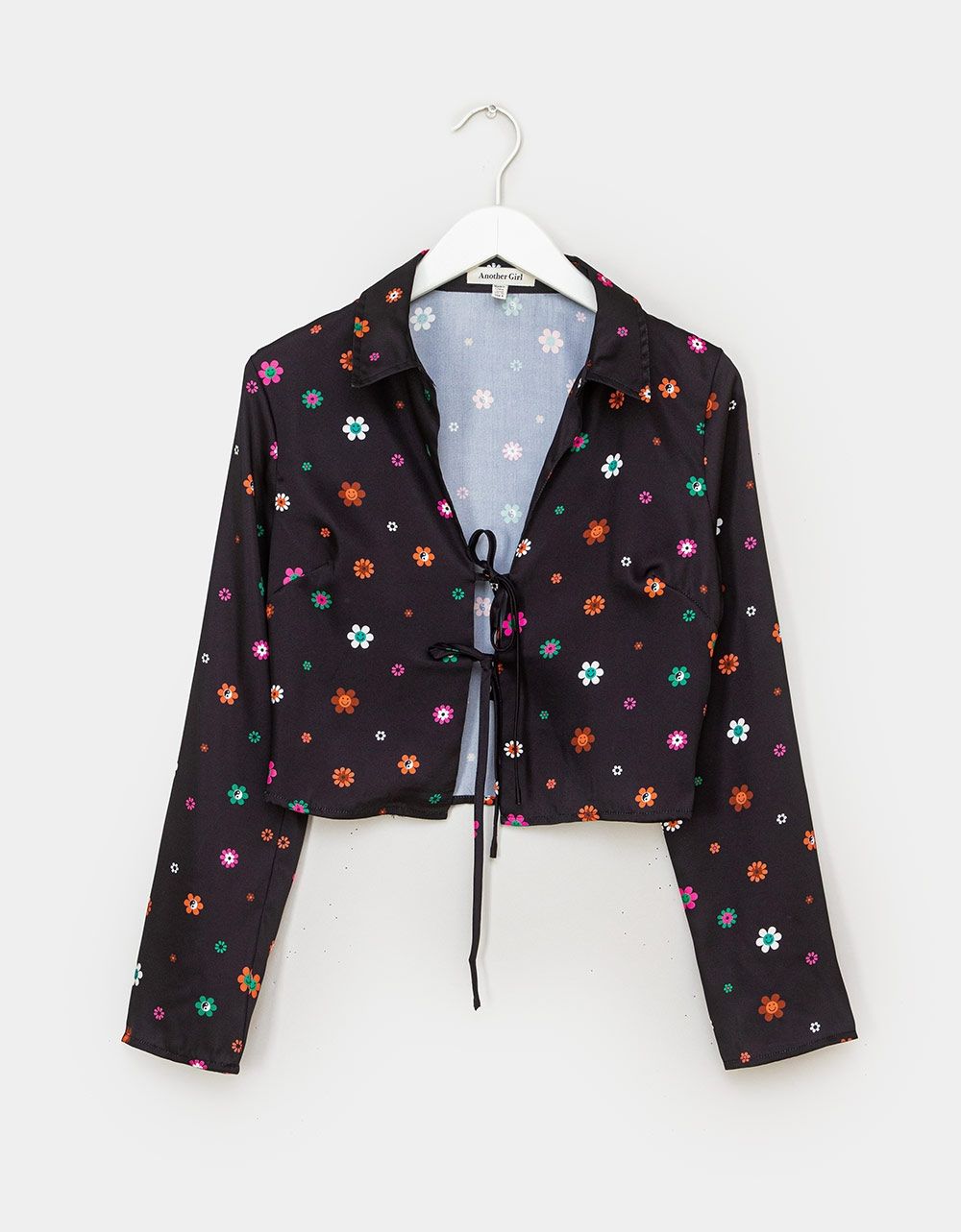 Trippy Print Tie Top_0