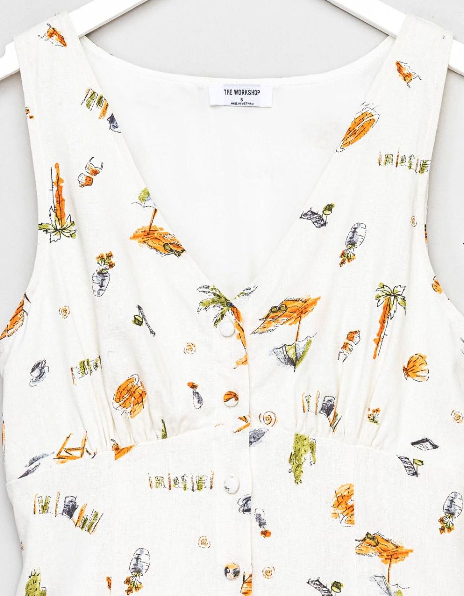 Vacante Print Midi_2