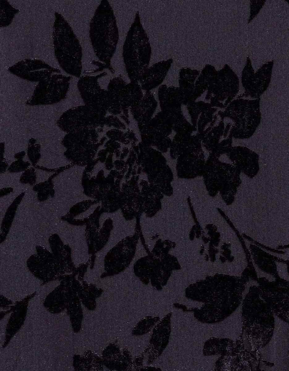 Velvet Flock Skirt_2