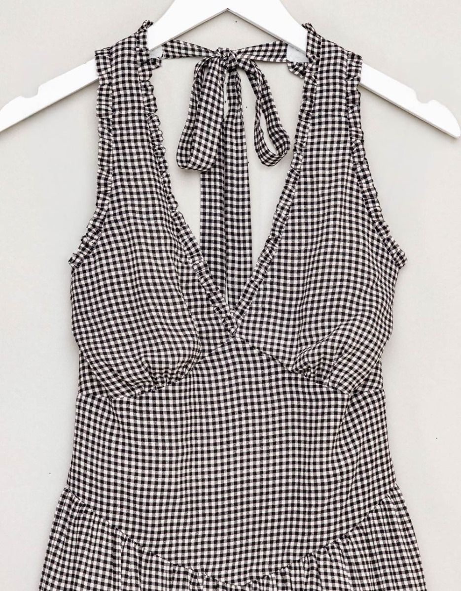 Vichy Halter Dress_2