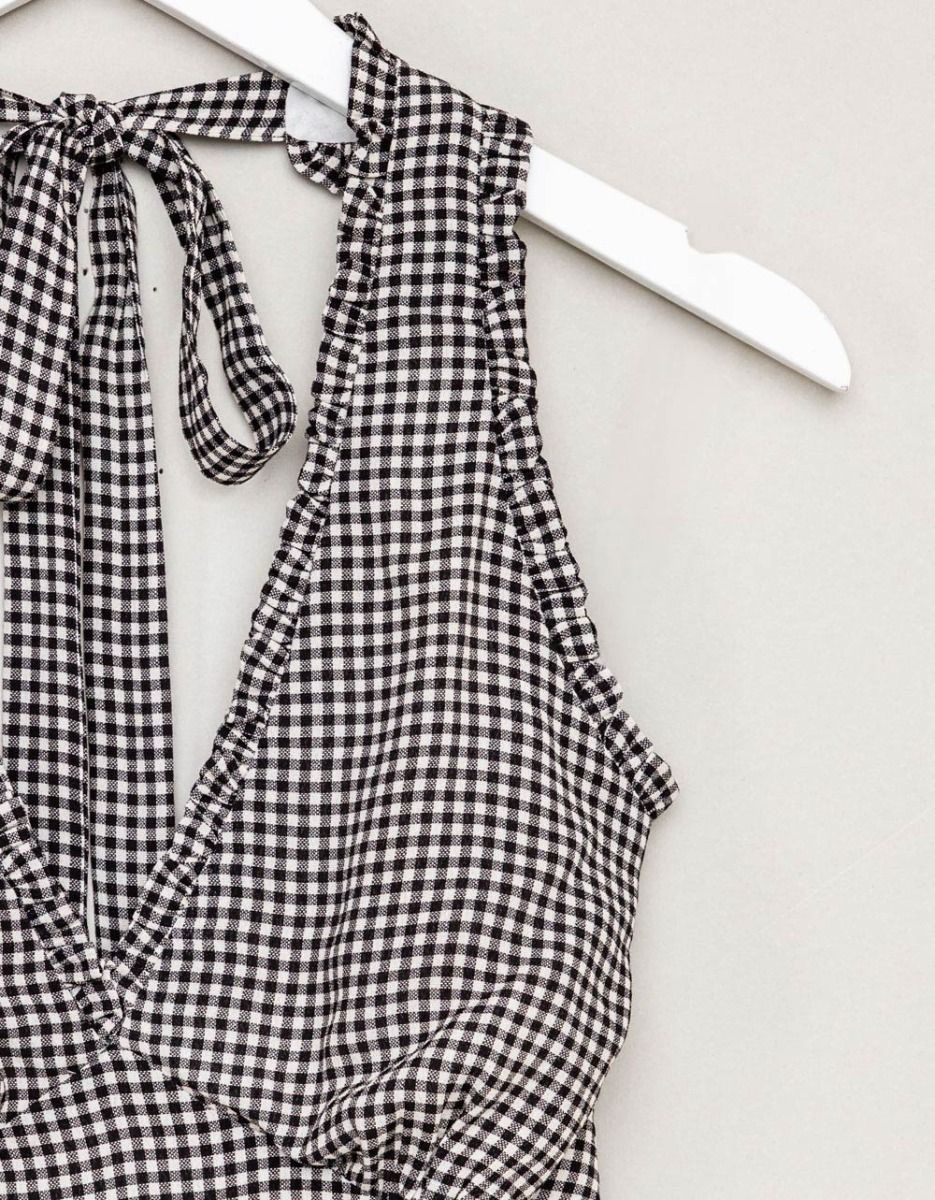 Vichy Halter Dress_1