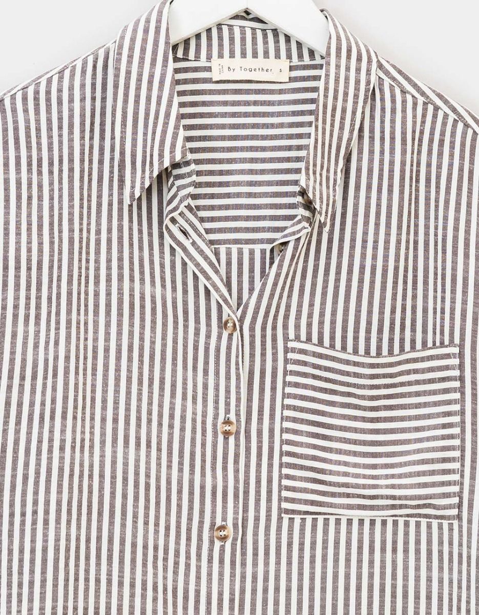 Vincent Button Down in Black_2