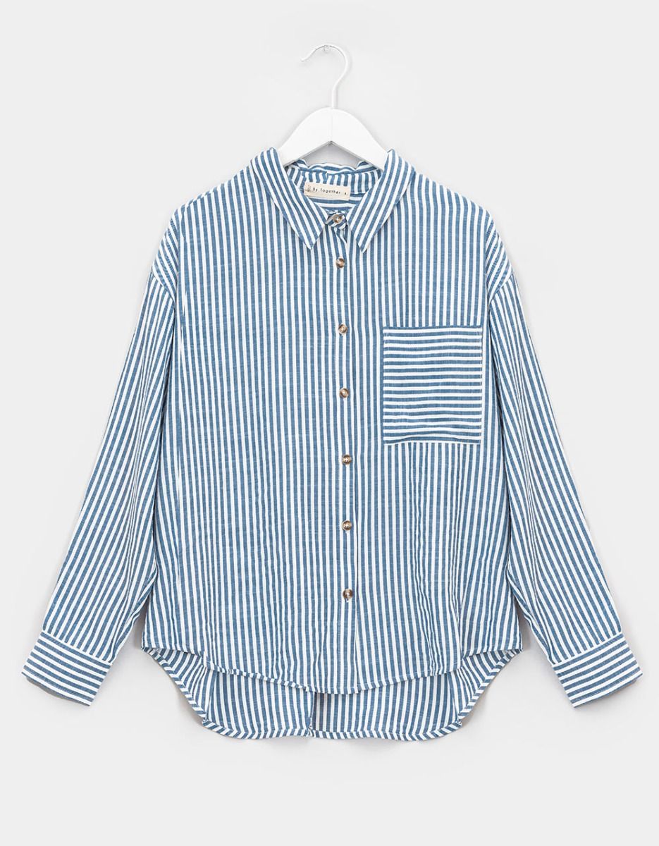 Vincent Button Down in Blue_0