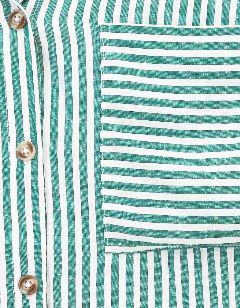 Vincent Button Down in Green_1