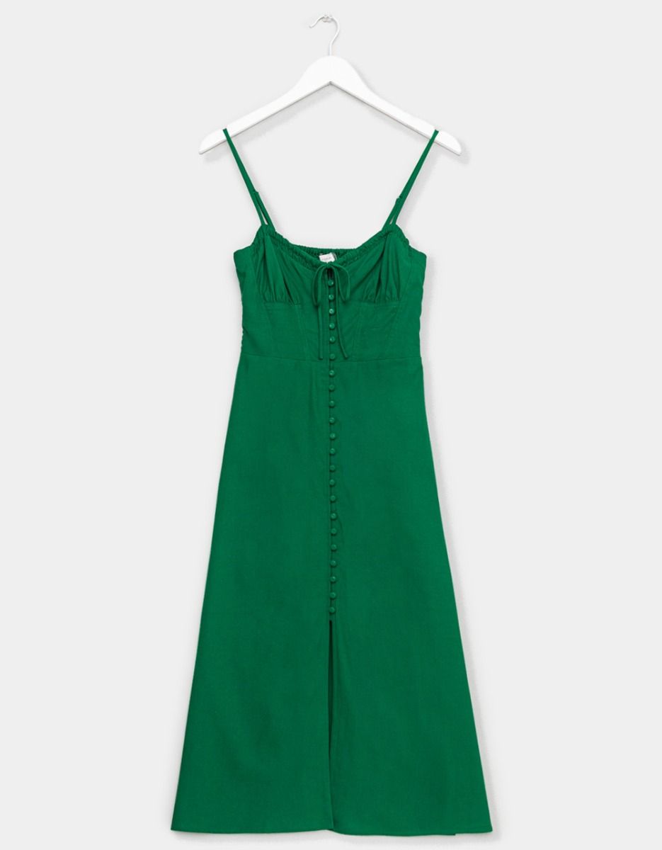 Vineyard Button Dress_0